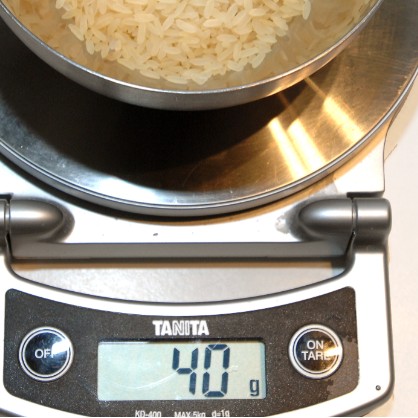 ingredients weighting homemade diet